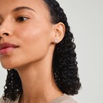 Pilgrim Aglaia Boucle d'oreille Recyclé - Silver Plated