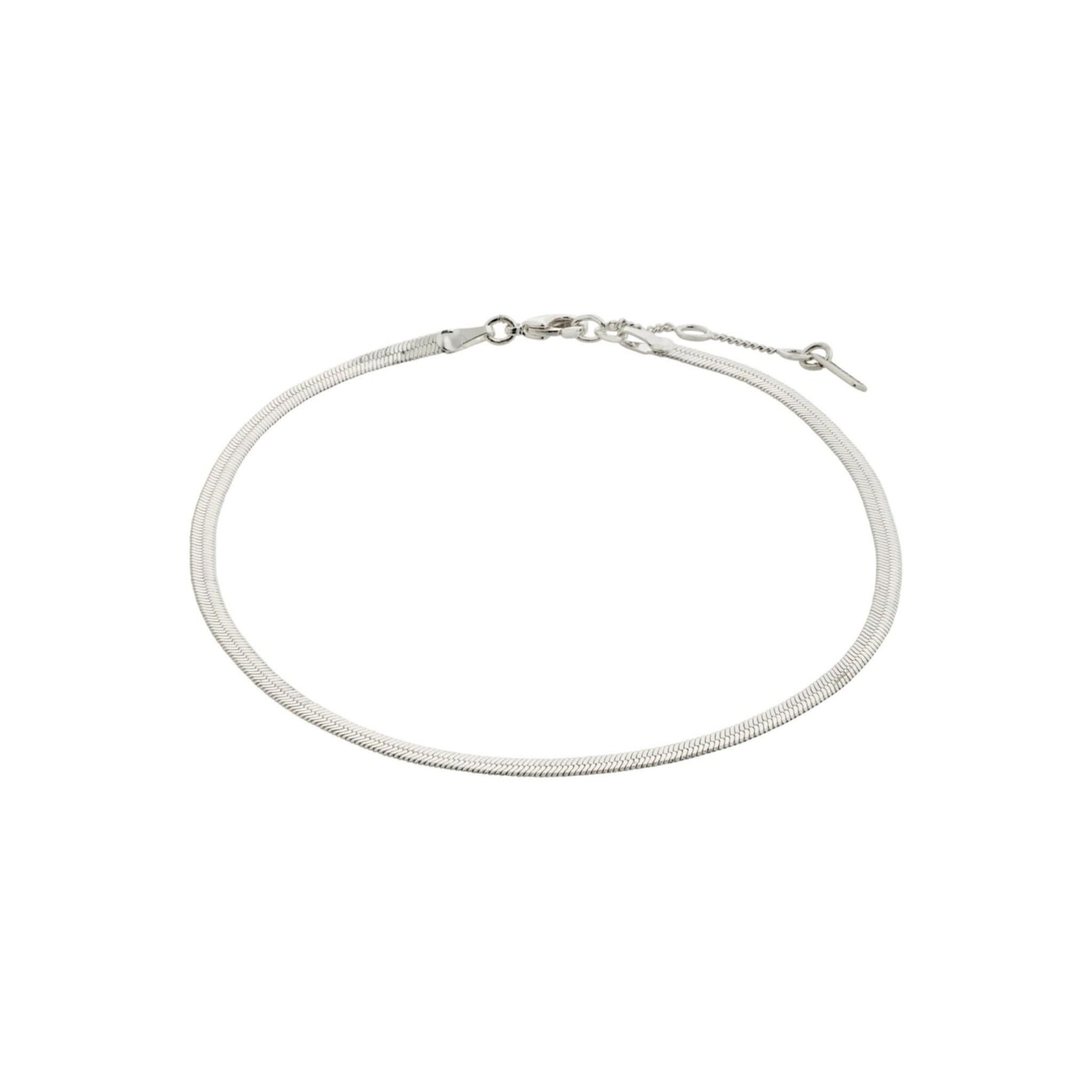 Pilgrim Joanna Bracelet de cheville Recyclé - Silver Plated