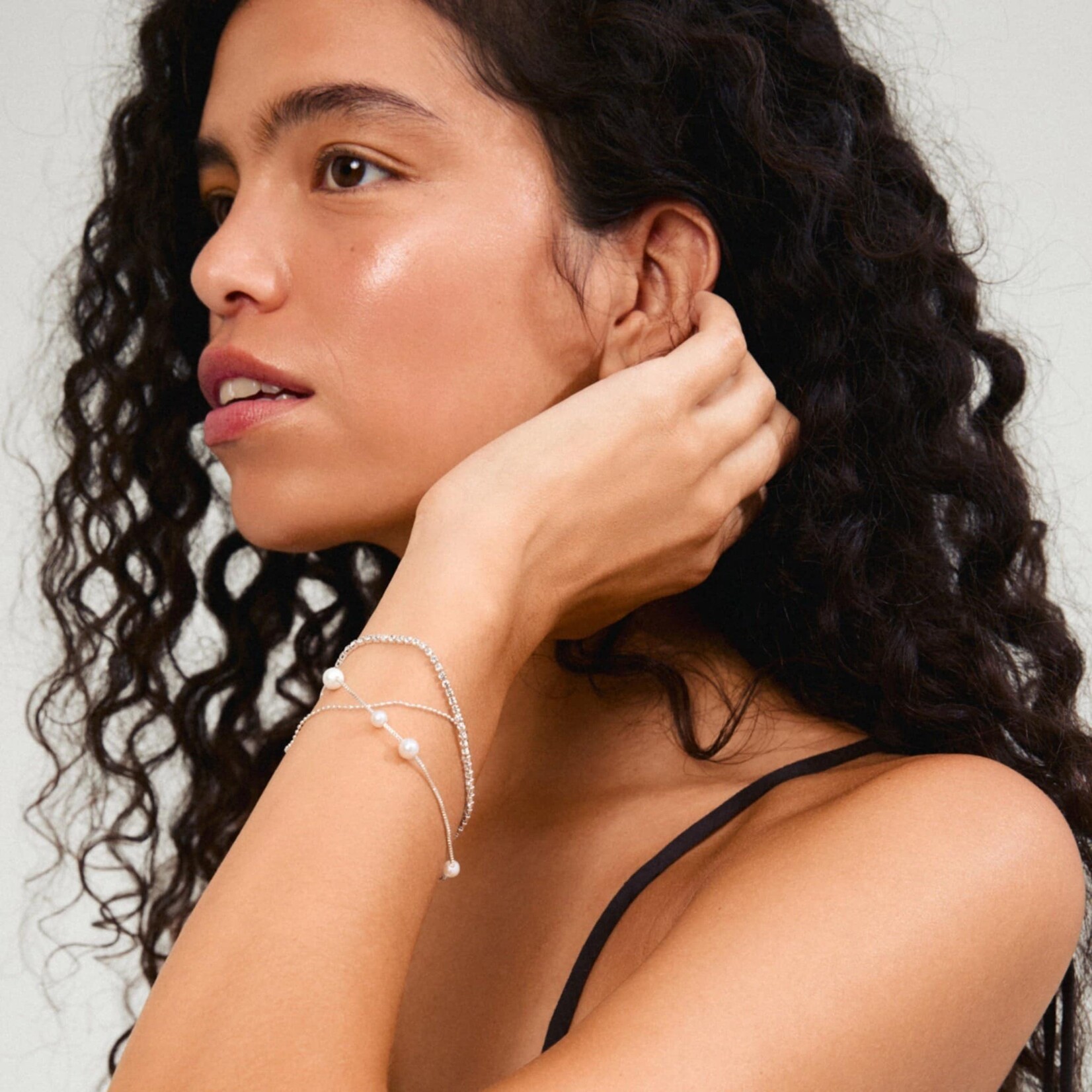 Pilgrim Breeze Bracelet Recyclé - Silver Plated