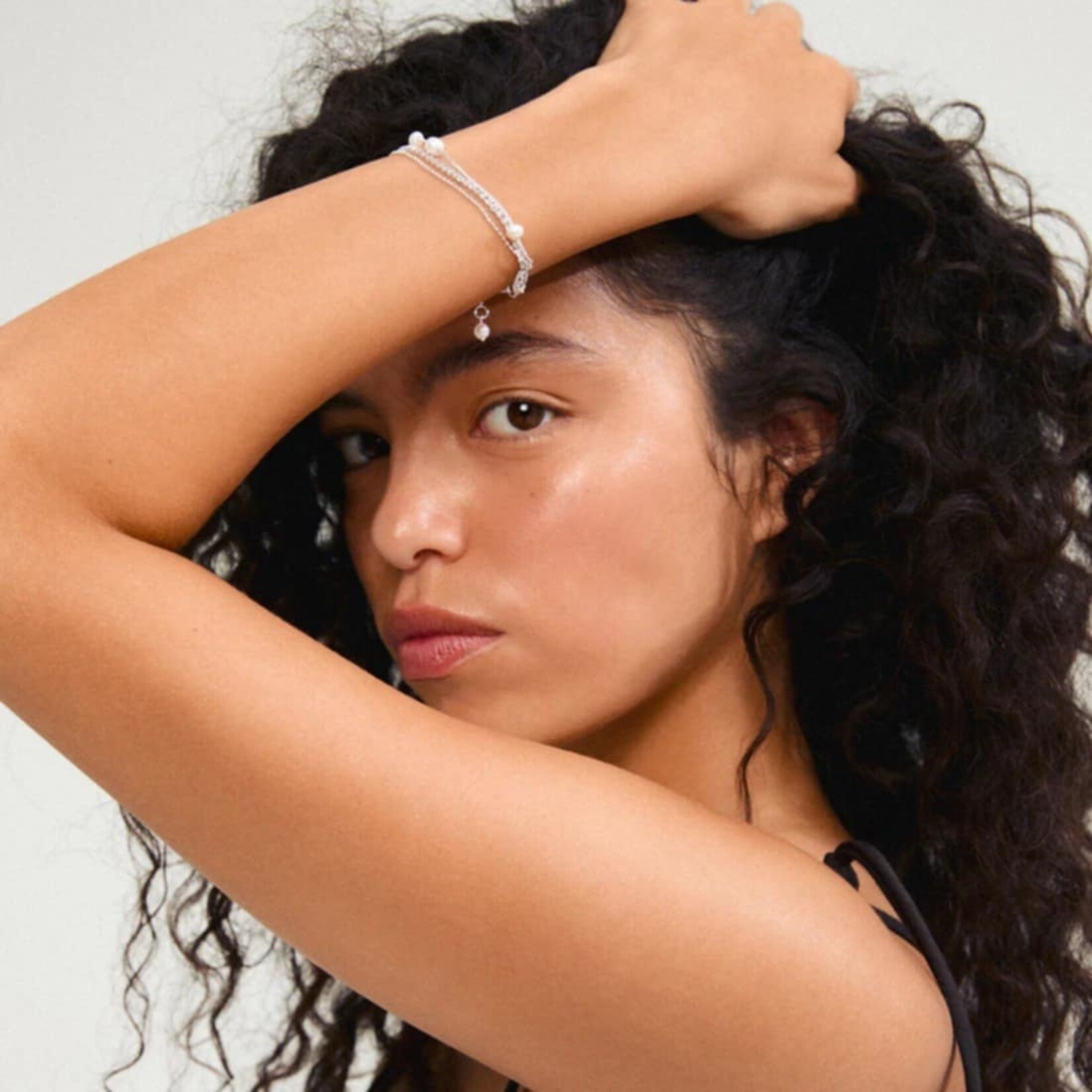 Pilgrim Breeze Bracelet Recyclé - Silver Plated