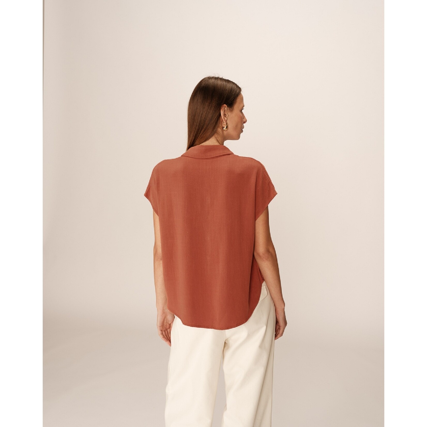 Grace & Mila Top Perez 13104 - Terracotta