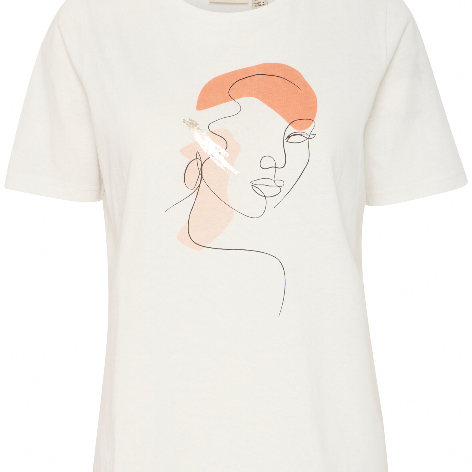 Fransa T-Shirt Riley - Blanc