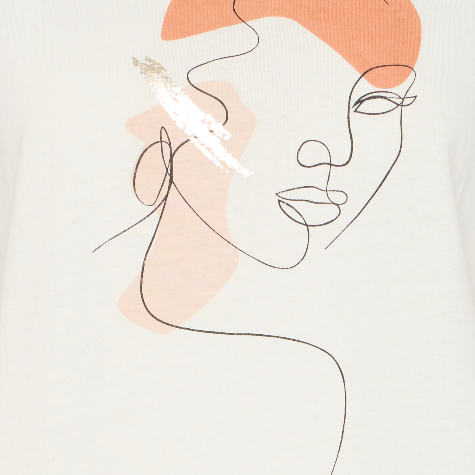 Fransa T-Shirt Riley - Blanc