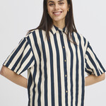 Fransa Chemise Maddie - Navy Blazer Mix