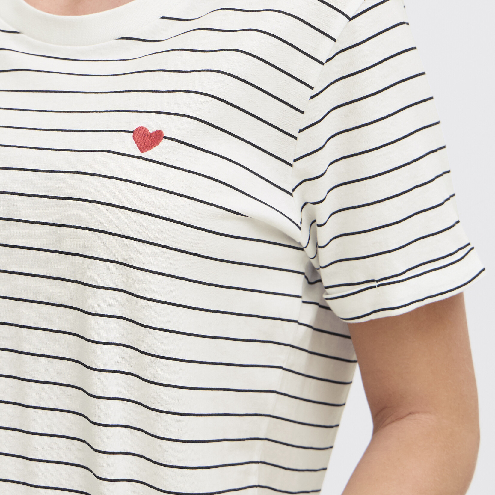Fransa T-Shirt Amora - Blanc