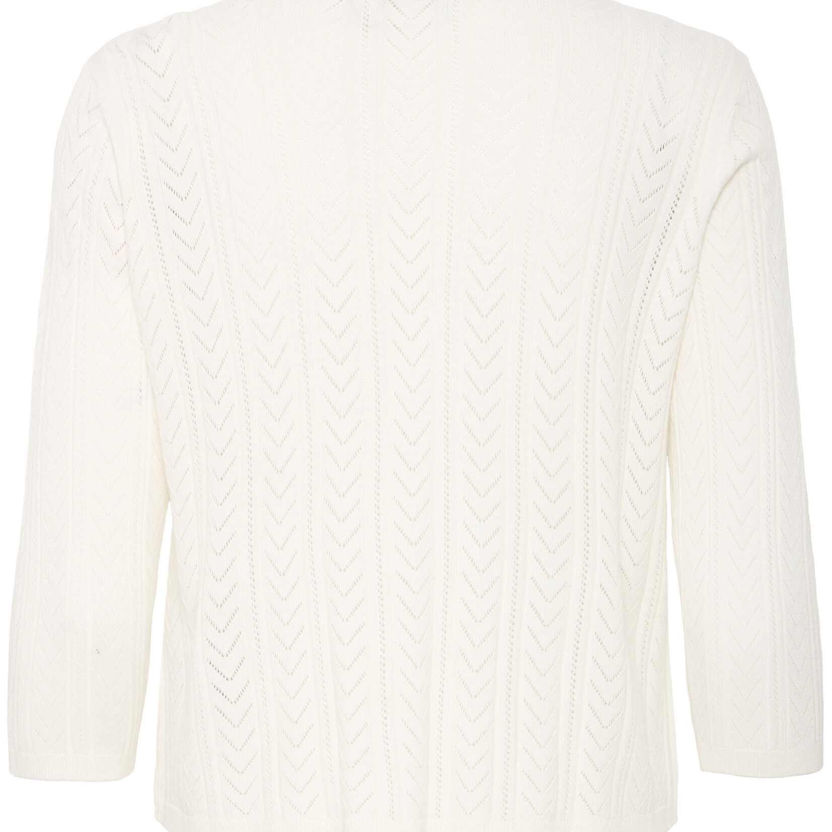 Fransa Cardigan Lora - Whisper White