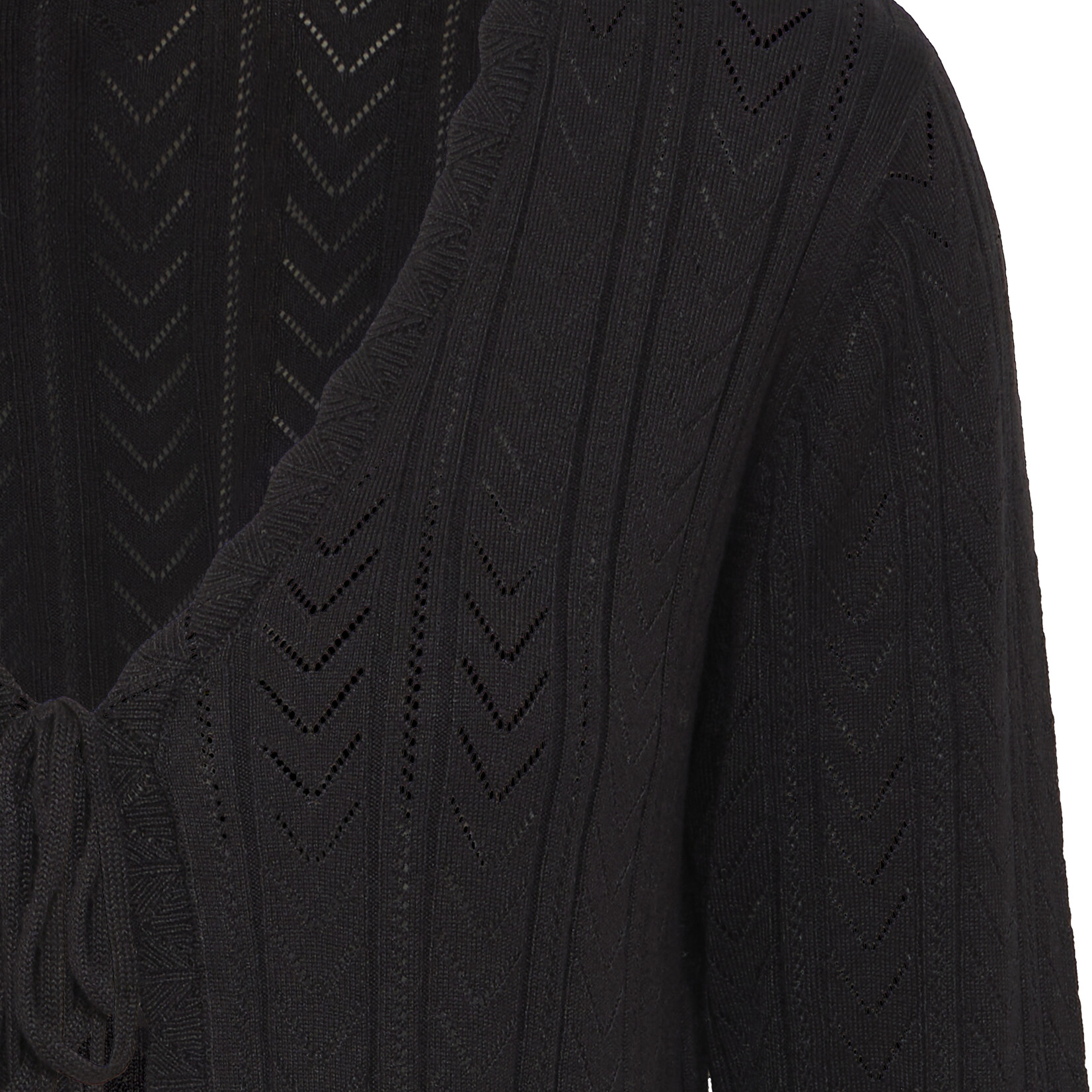 Fransa Cardigan Lora - Black
