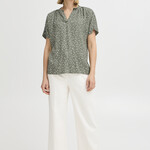 Fransa Blouse Kamma - Agave Green
