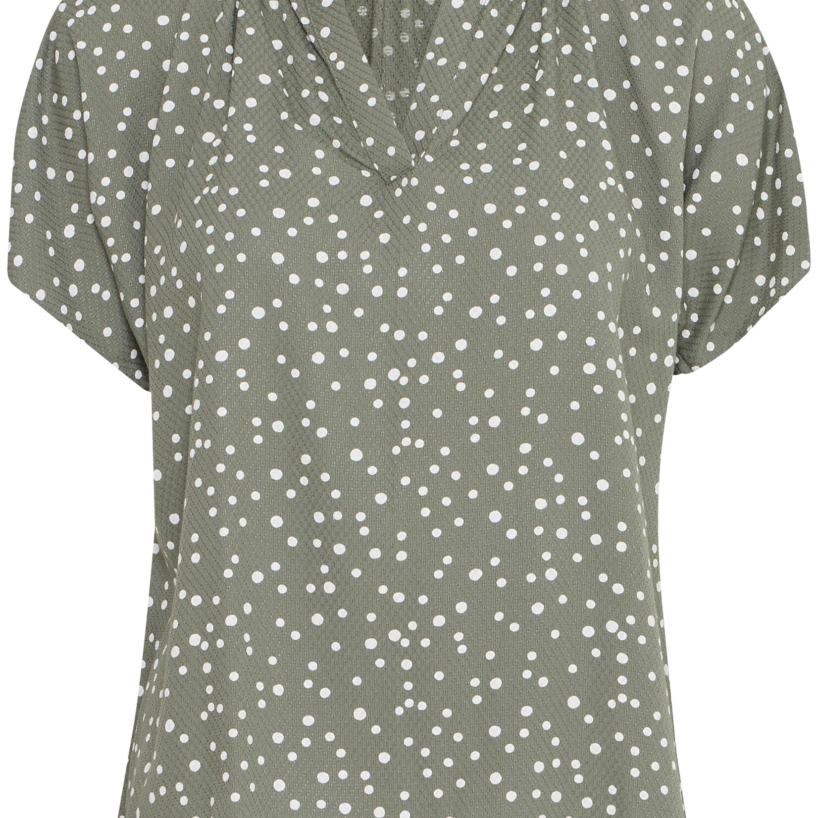 Fransa Blouse Kamma - Agave Green