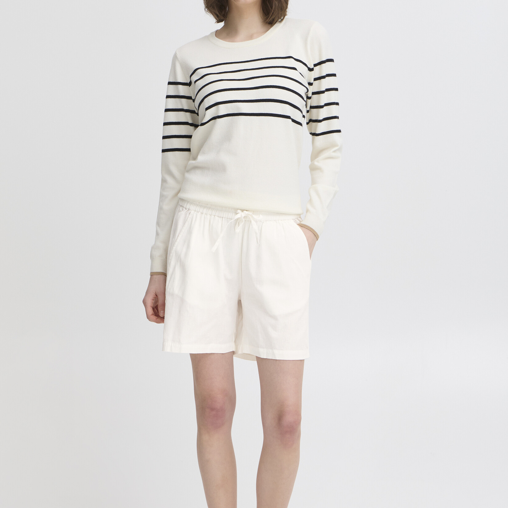 Fransa Short Maddie - Whisper White