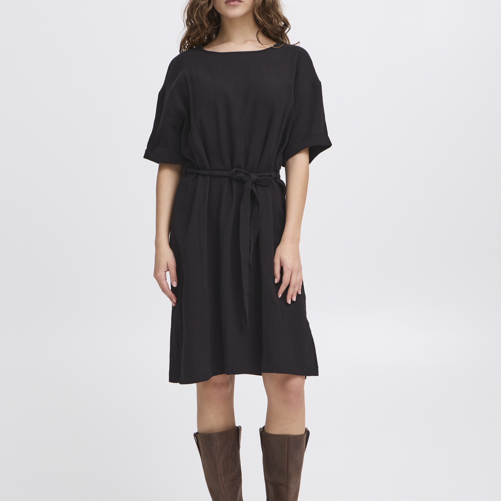 Ichi Robe Mika  - Black