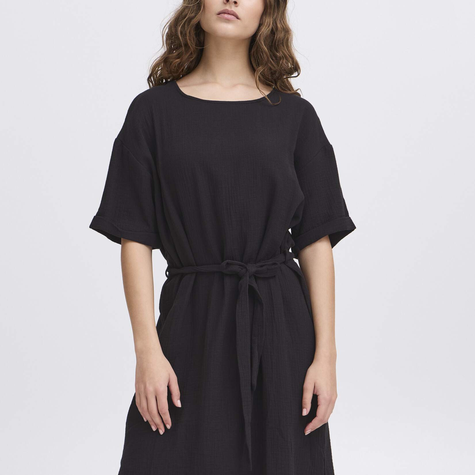 Ichi Robe Mika  - Black