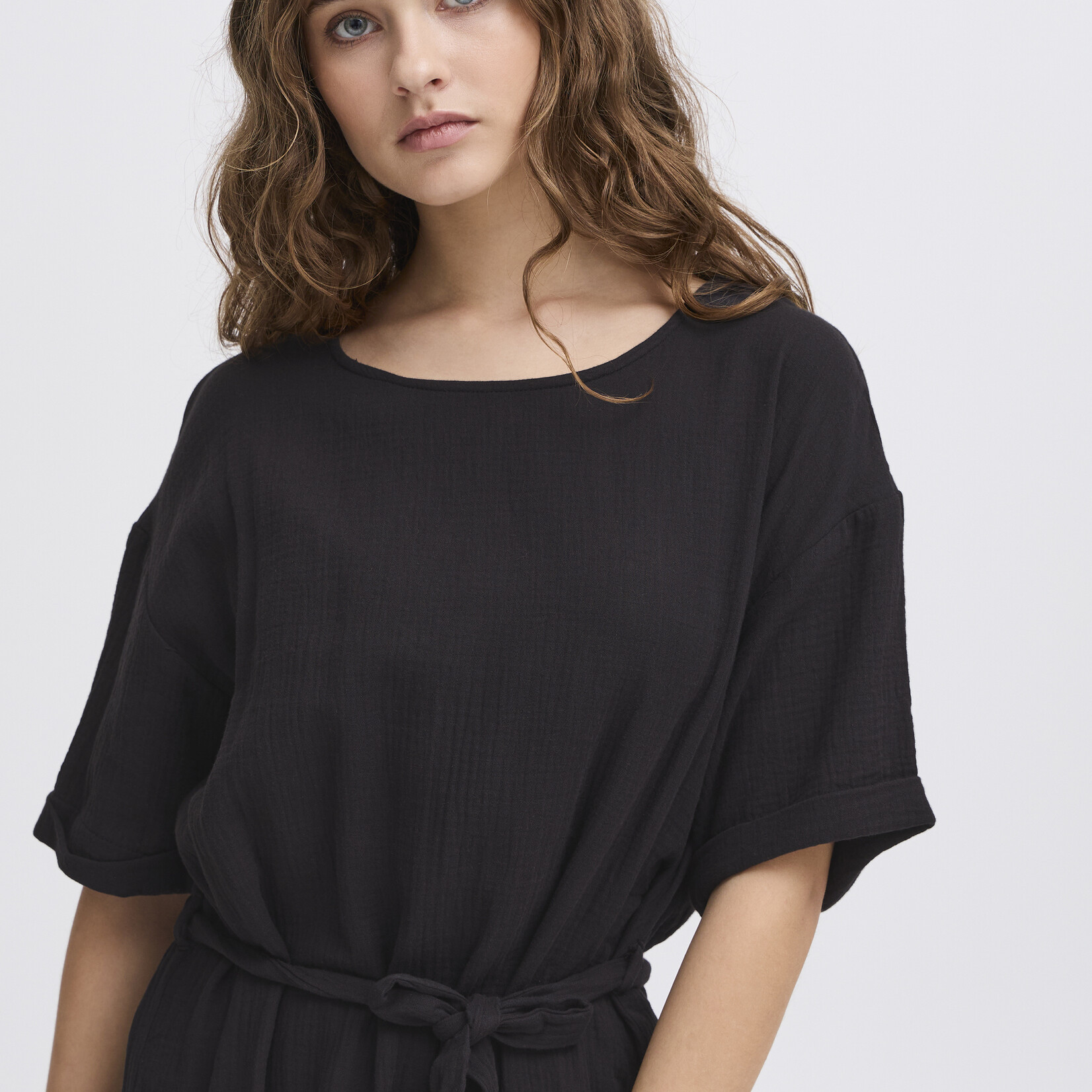 Ichi Robe Mika  - Black