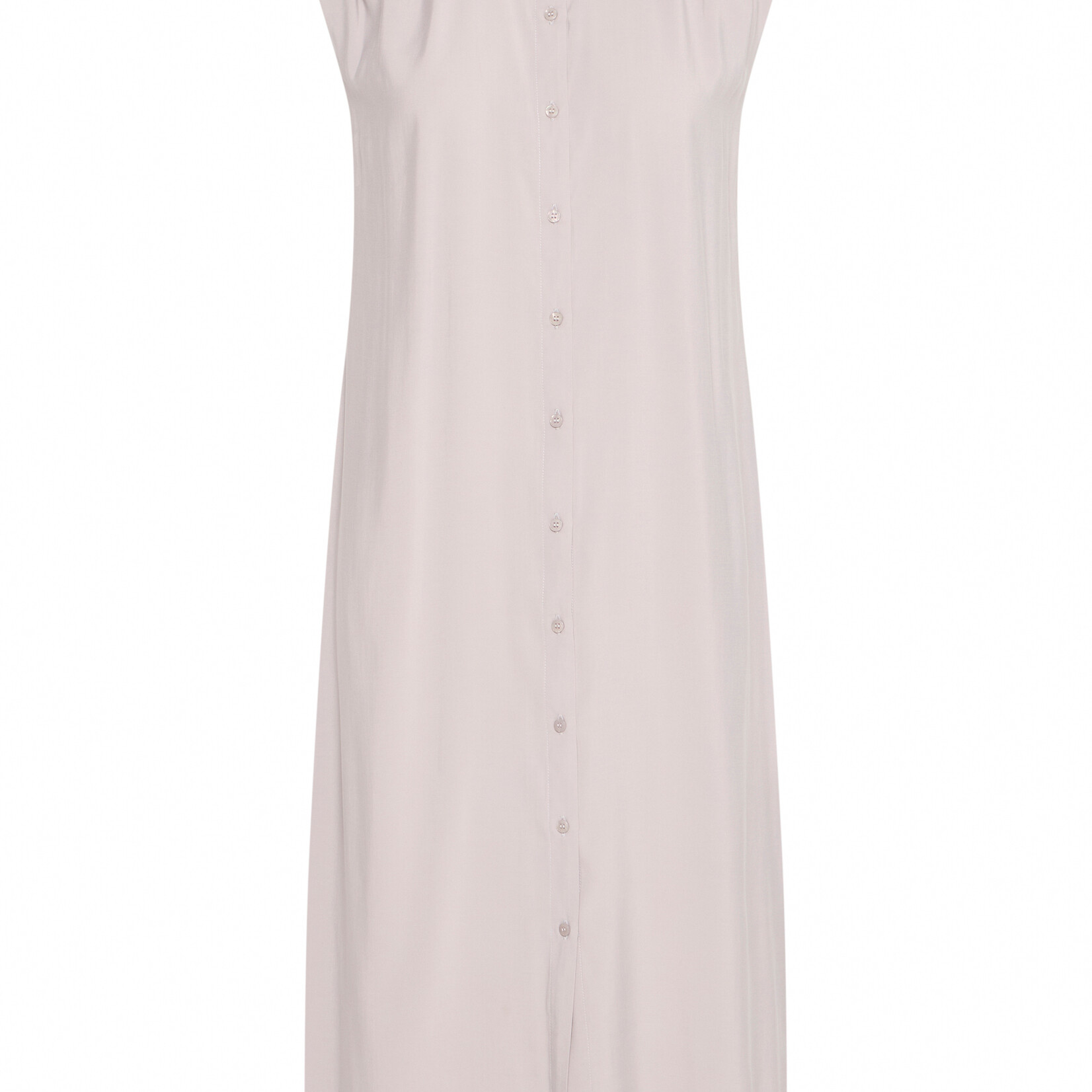 Ichi Robe Cinoma Col Chemise - Opal Gray