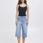 Ichi Short Cally  - Light Blue Washed
