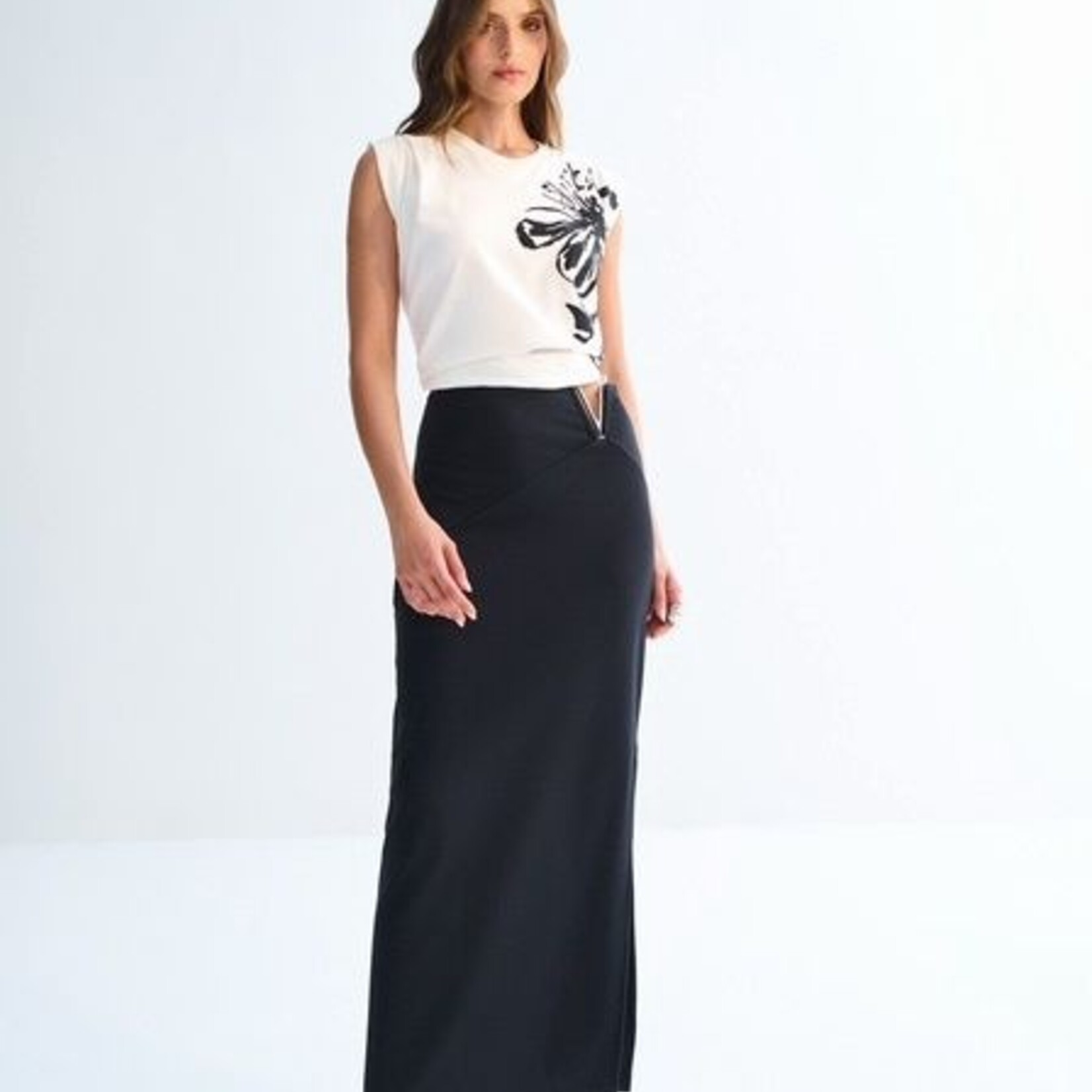 Lez a Lez Top sans manche - Off White