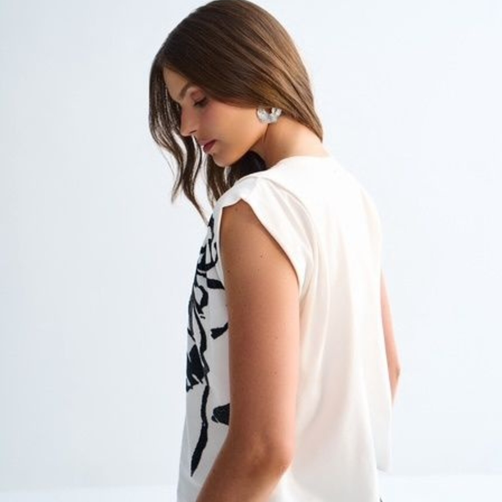 Lez a Lez Top sans manche - Off White