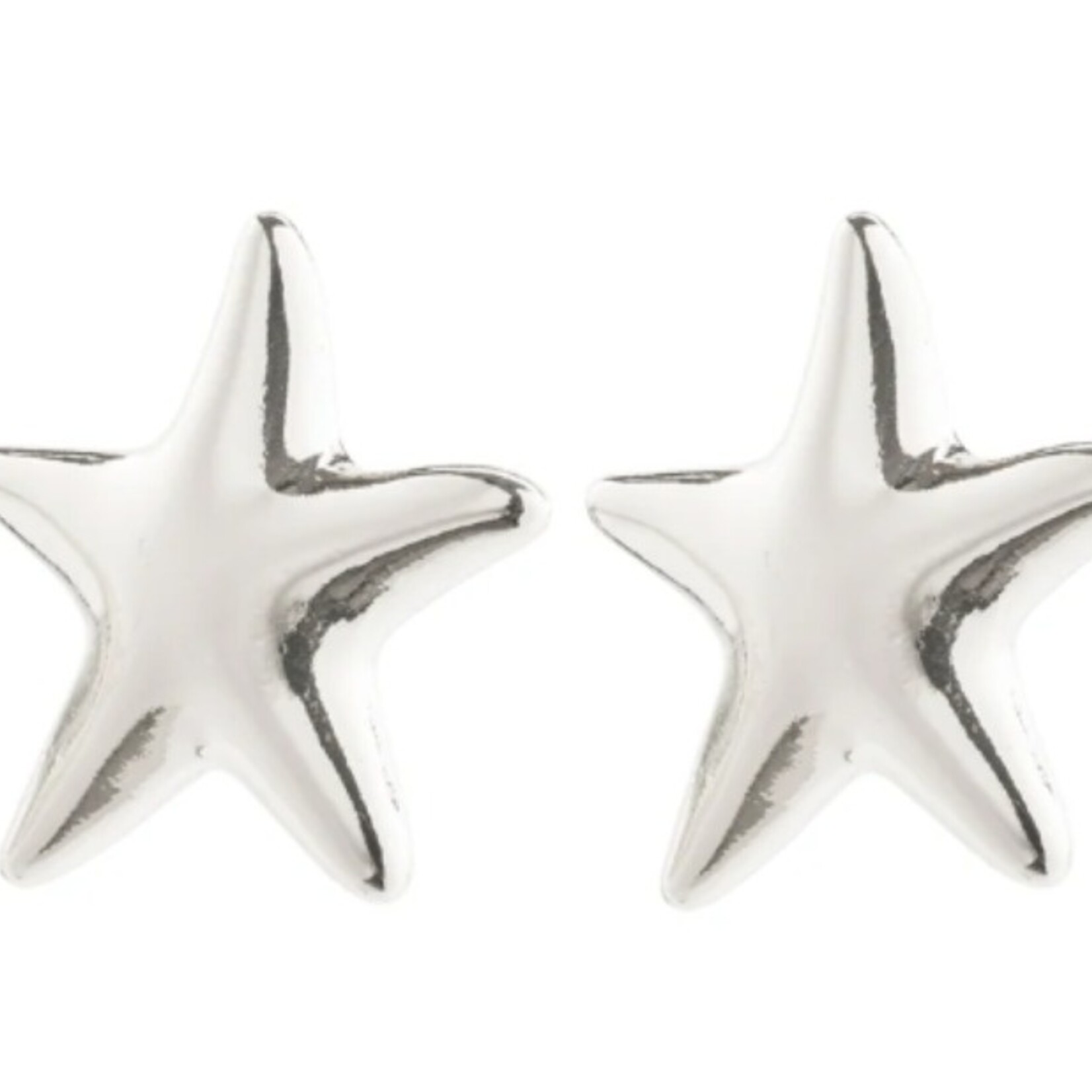 Pilgrim Force Boucle d'oreille Recyclé - Silver Plated