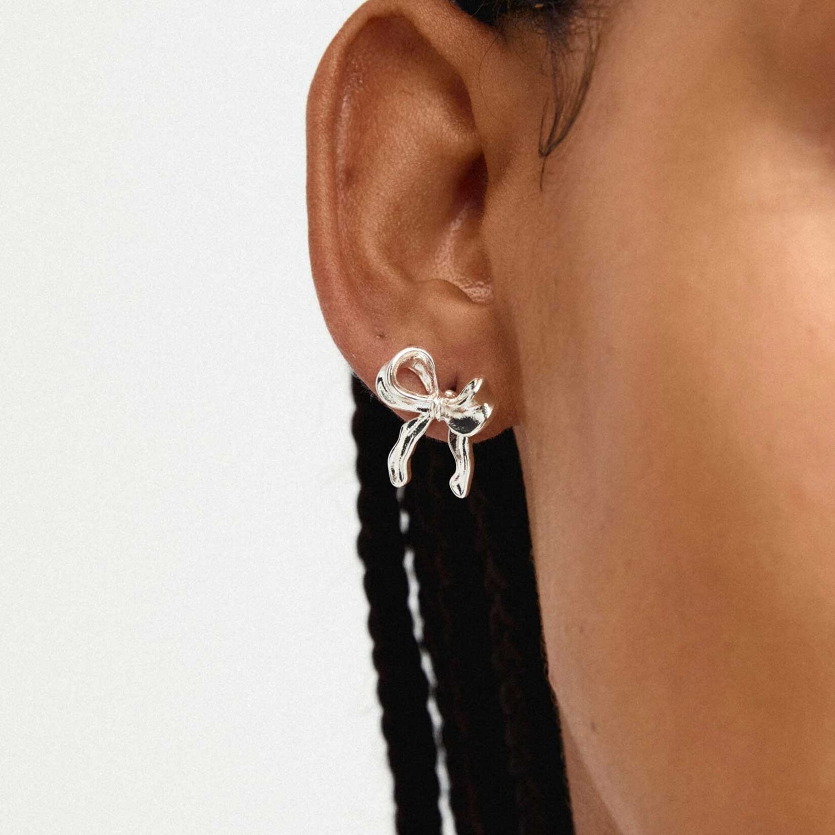 Pilgrim Cassian Boucle d'oreille Recyclé - Silver Plated
