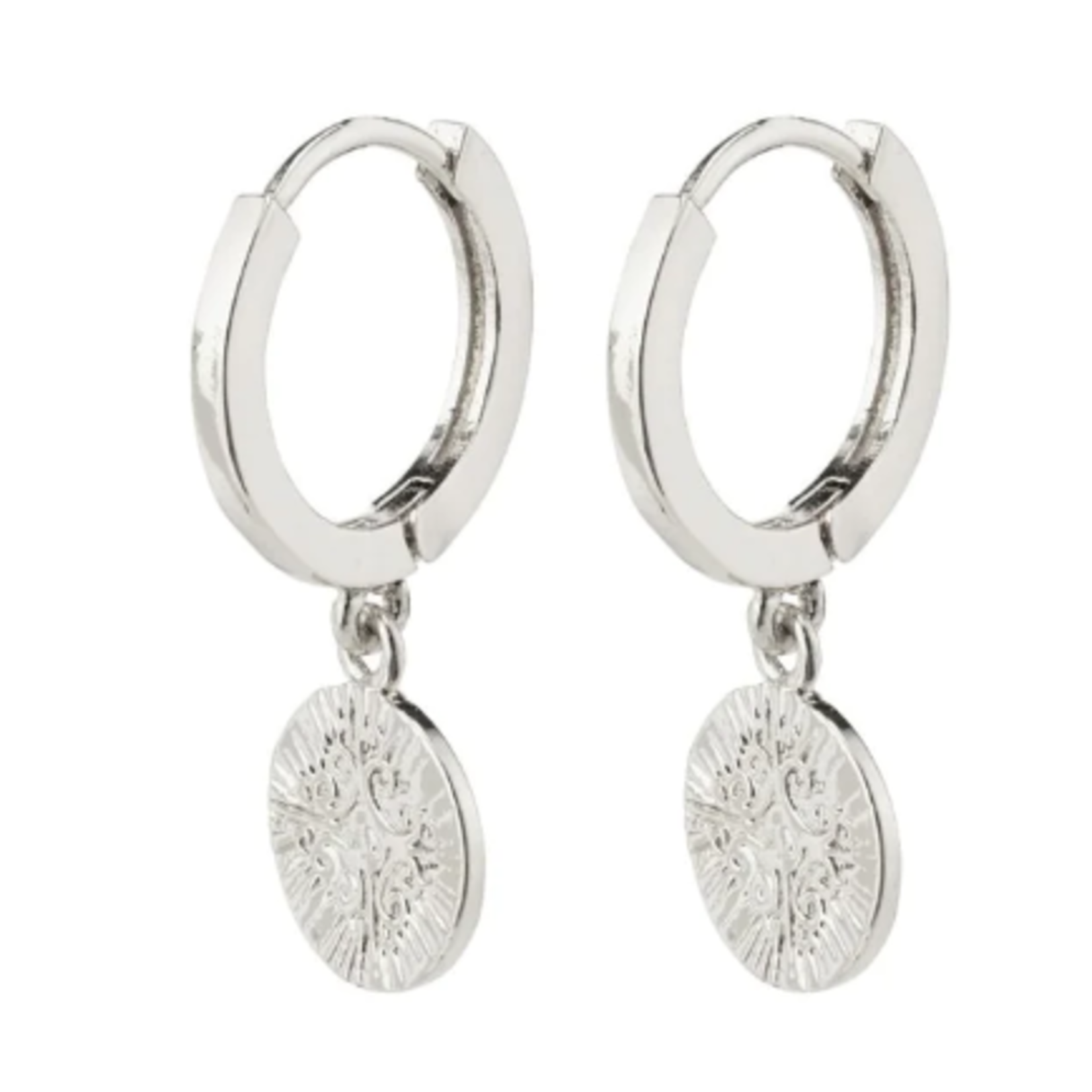 Pilgrim Nomad Boucle d'oreille Recyclé - Silver Plated