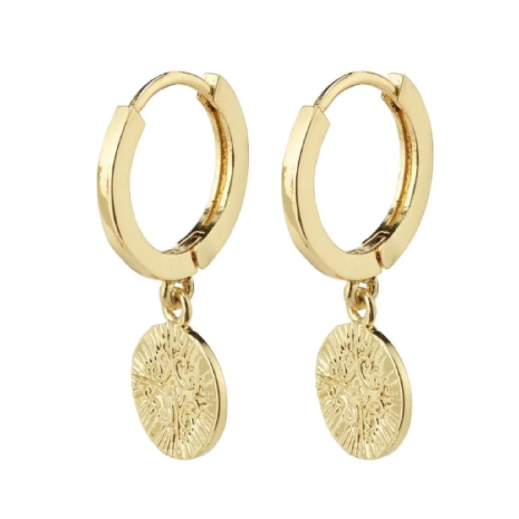 Pilgrim Nomad Boucle d'oreille Recyclé - Gold Plated