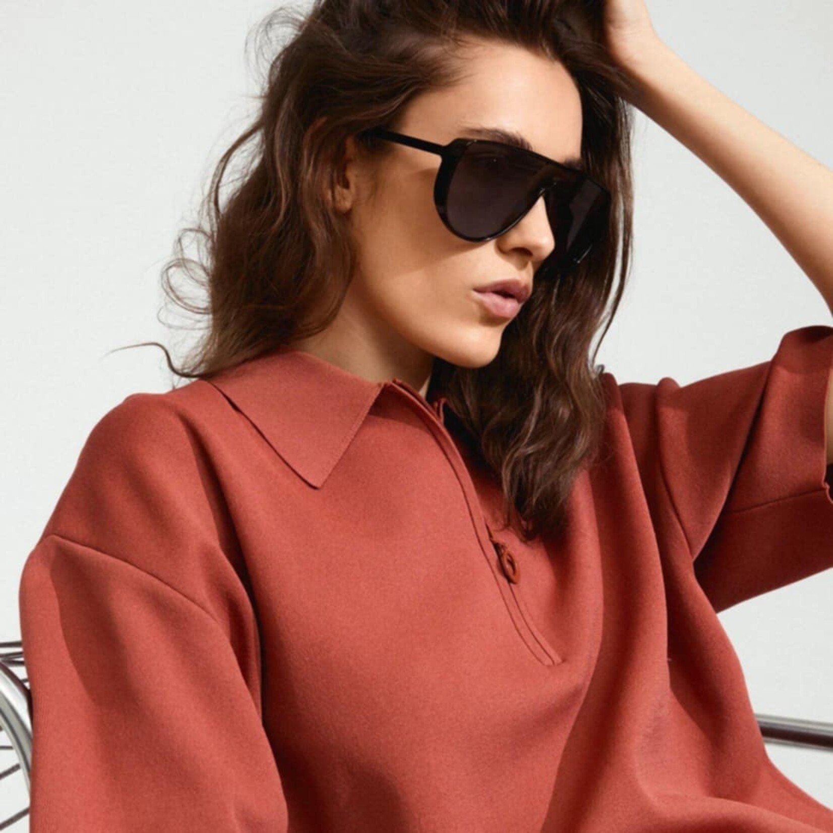 Pilgrim Amari Lunette soleil Recyclé - Noir