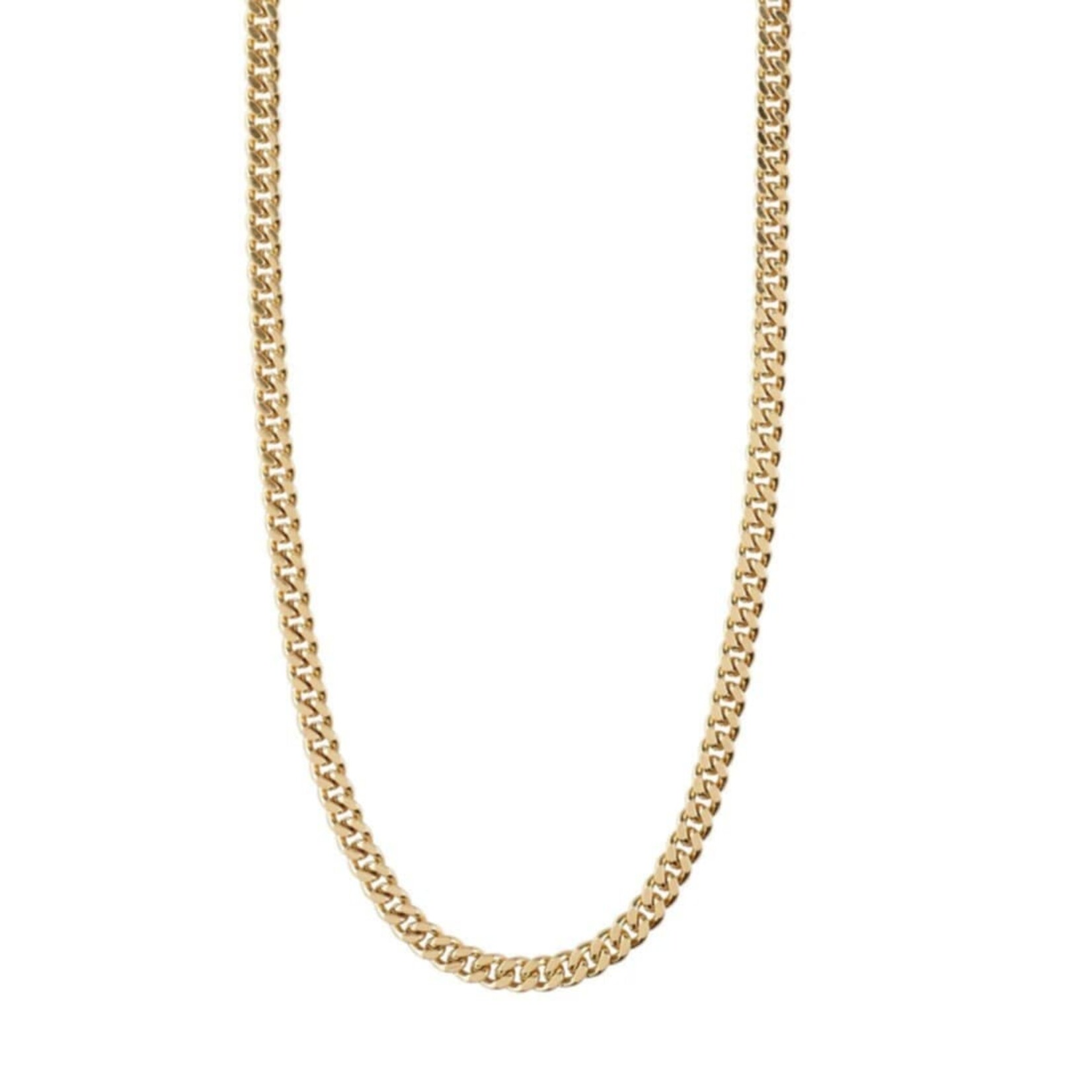 Pilgrim Fuchsia Collier Recyclé - Gold Plated