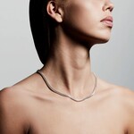 Pilgrim Fuchsia Collier Recyclé - Silver Plated