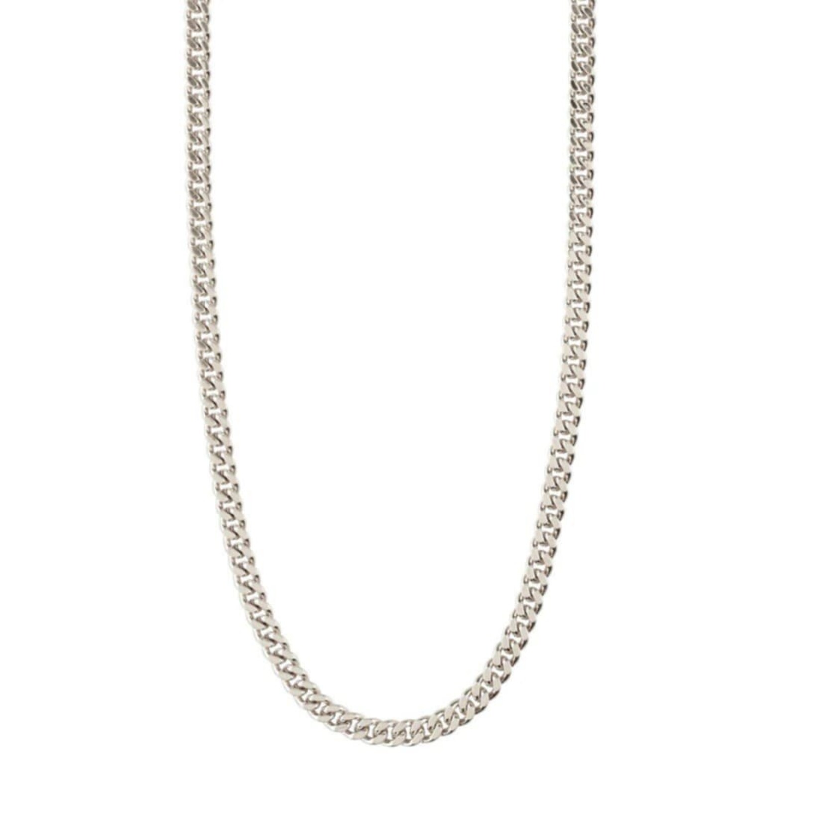 Pilgrim Fuchsia Collier Recyclé - Silver Plated
