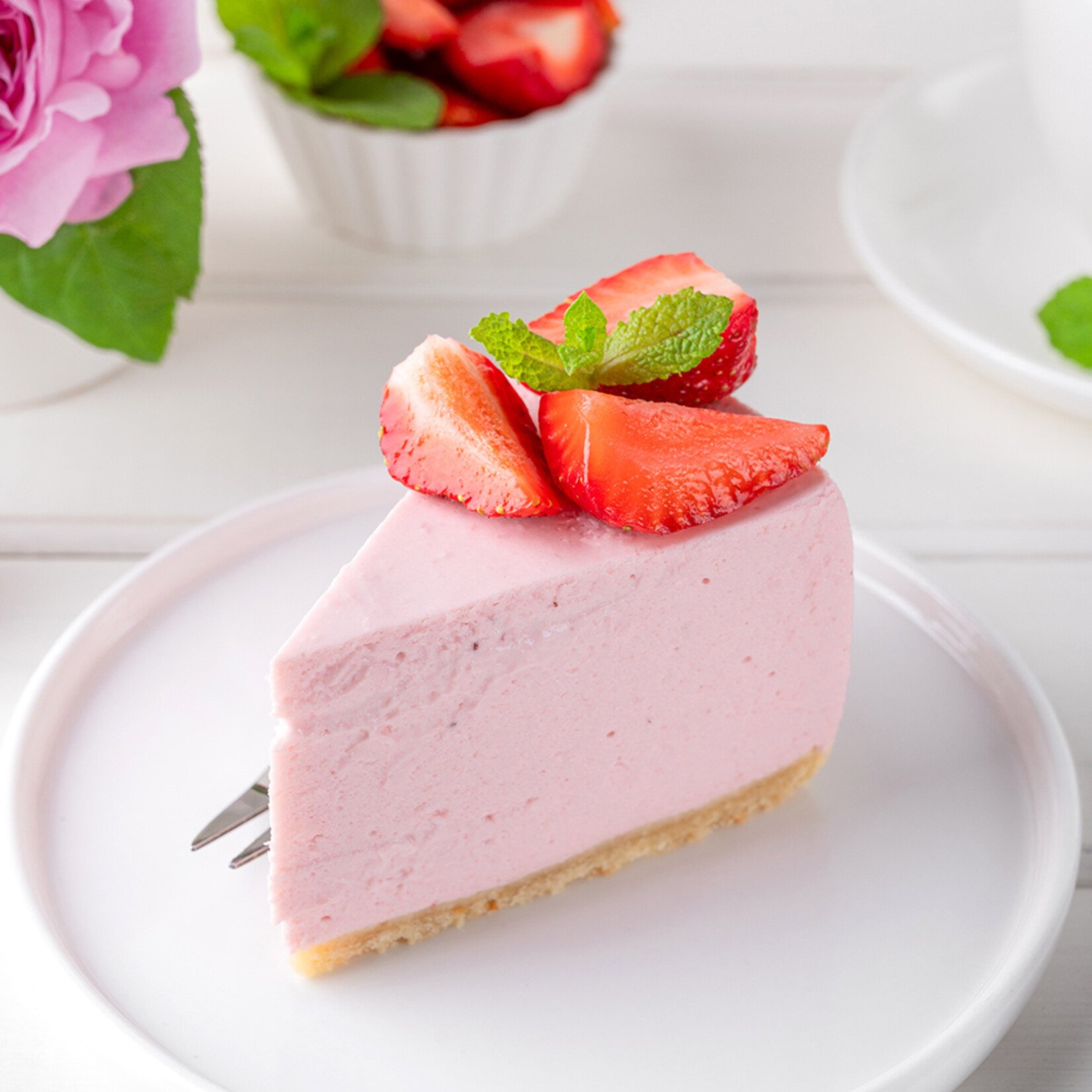 Gourmet du Village Tarte aux Fraises sans cuisson