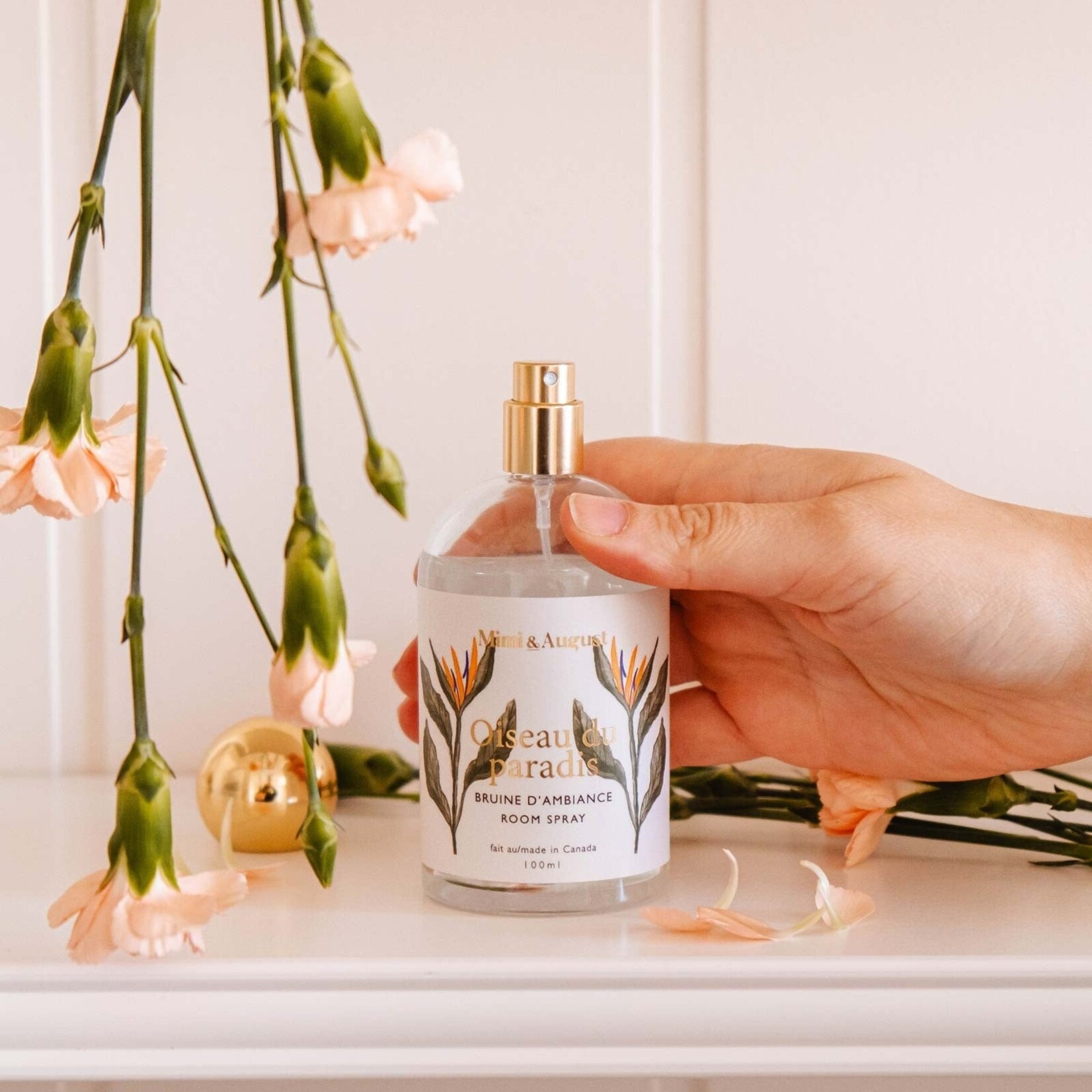 Mimi & August Spray d'ambiance - Oiseau du paradis