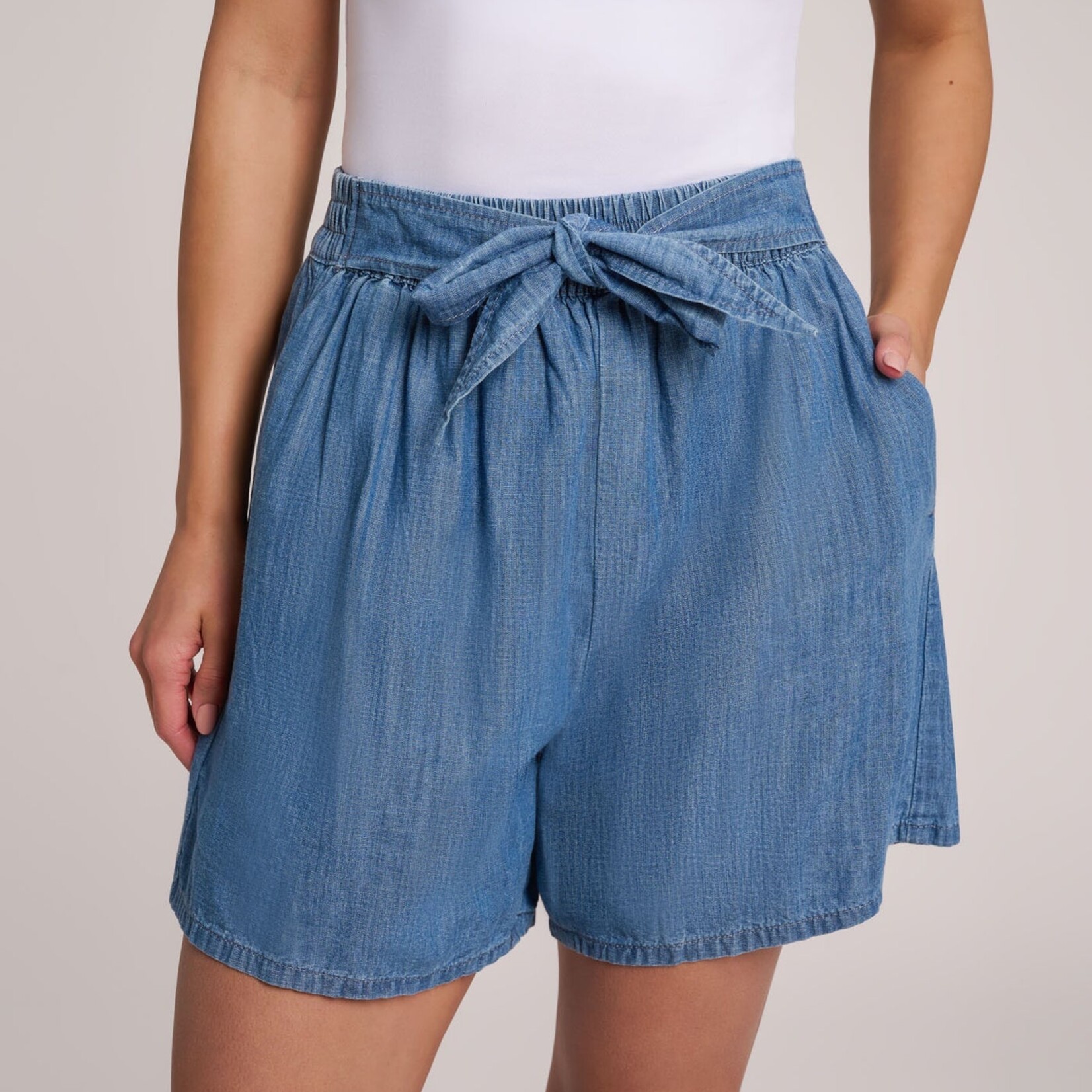 Short jeans taille haute - Pansy