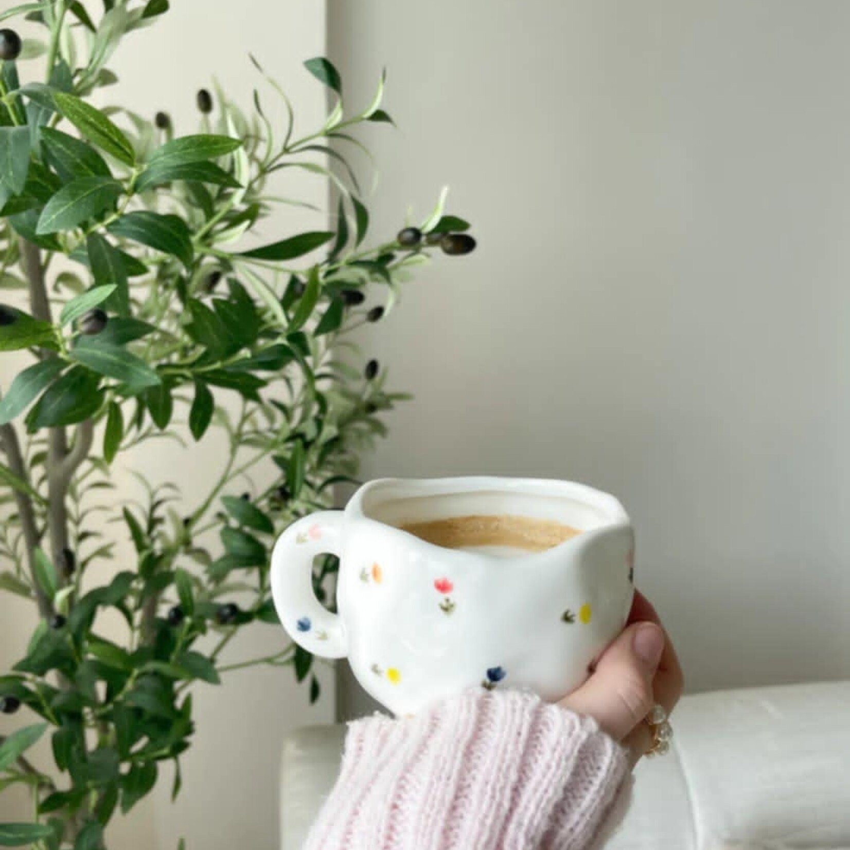 moi d'abord Tasse Tulipes Colorées