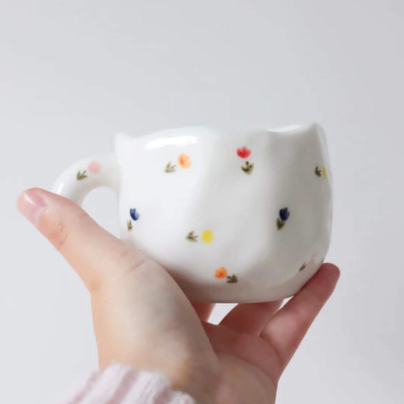 moi d'abord Tasse Tulipes Colorées