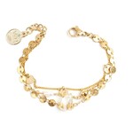 Welldunn jewelry Bracelet Satin - Gold