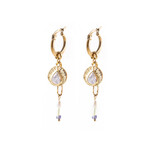 Welldunn jewelry Boucles d`oreilles Renaud - Gold