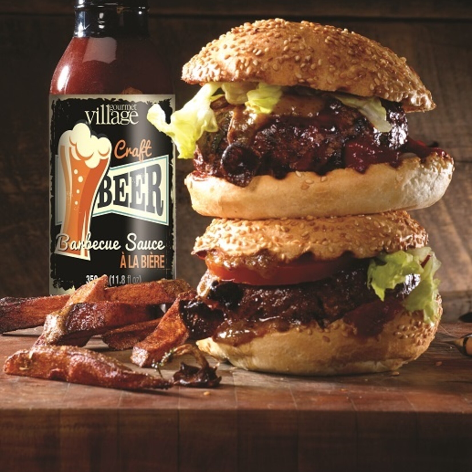 Gourmet du Village Sauce BBQ Biere