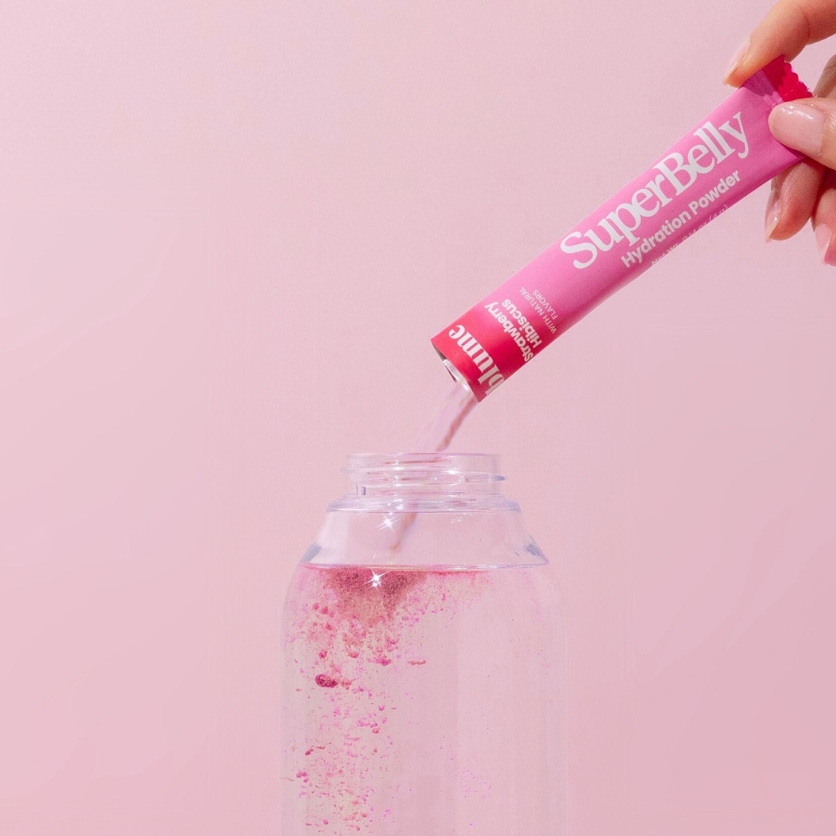 Blume Poudre digestive hydratante - fraise hibiscus