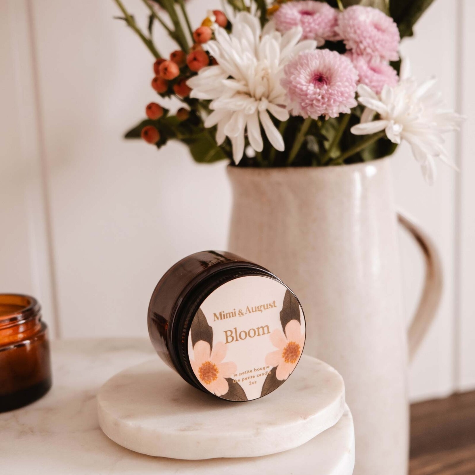 Mimi & August Bloom Bougie Réutilisable - 2oz