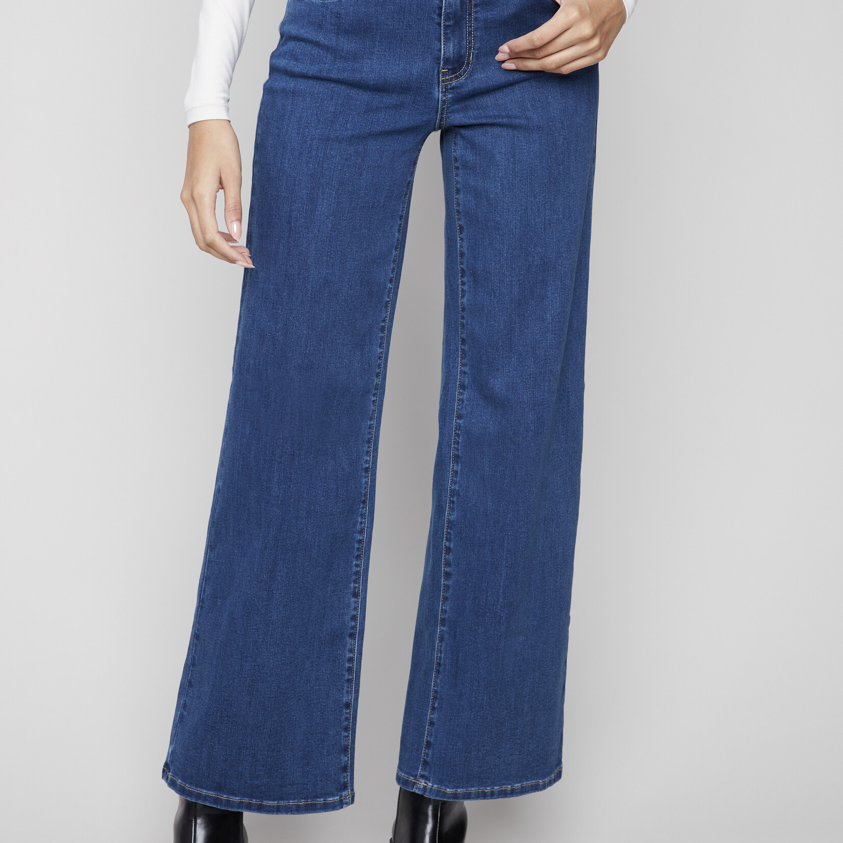 Charlie B Jean à jambe large - Indigo