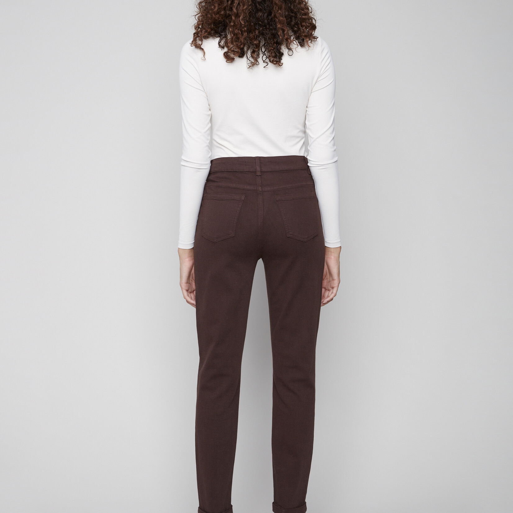 Charlie B Pantalon twill - Moka