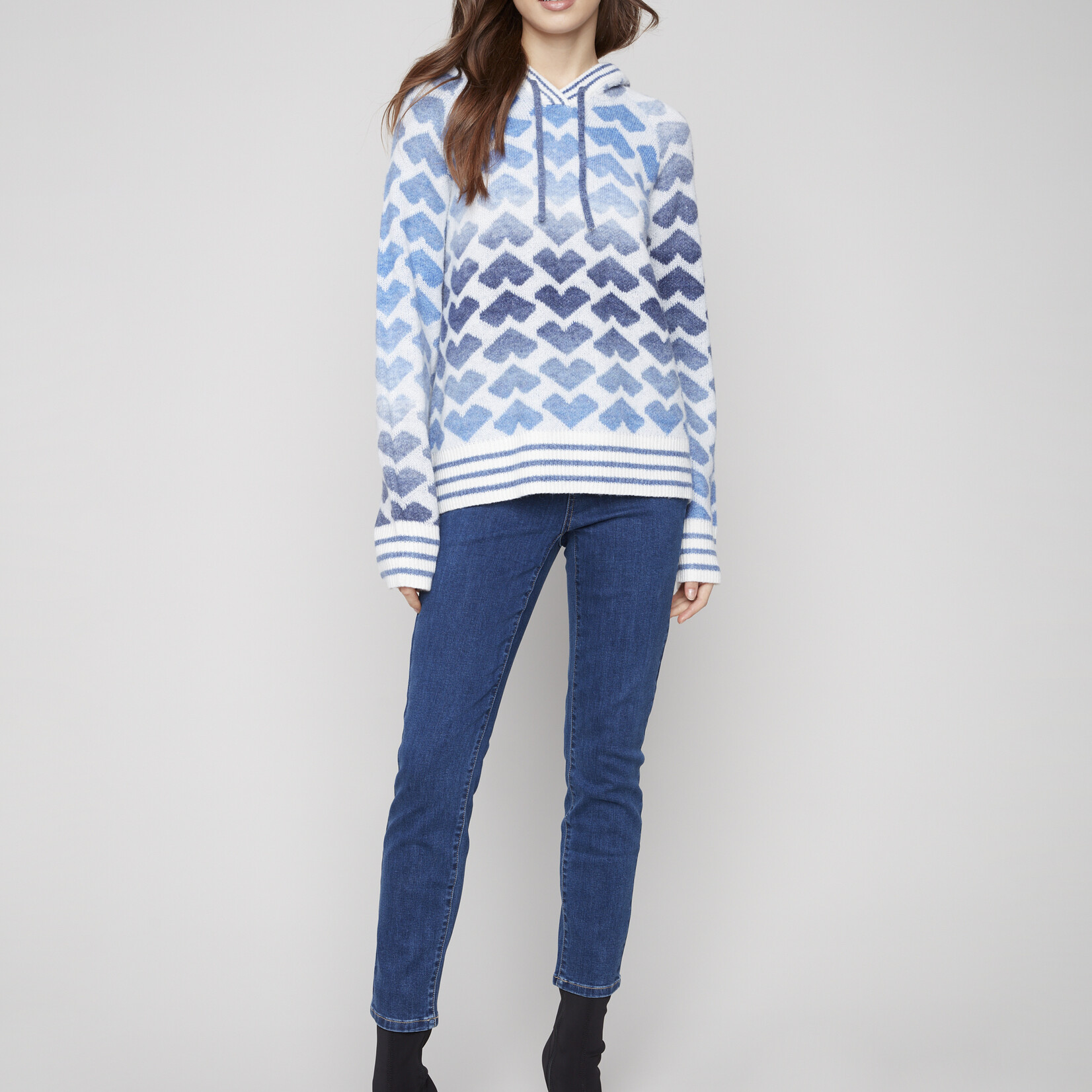 Charlie B Sweater avec capuche - Amoureux, lover