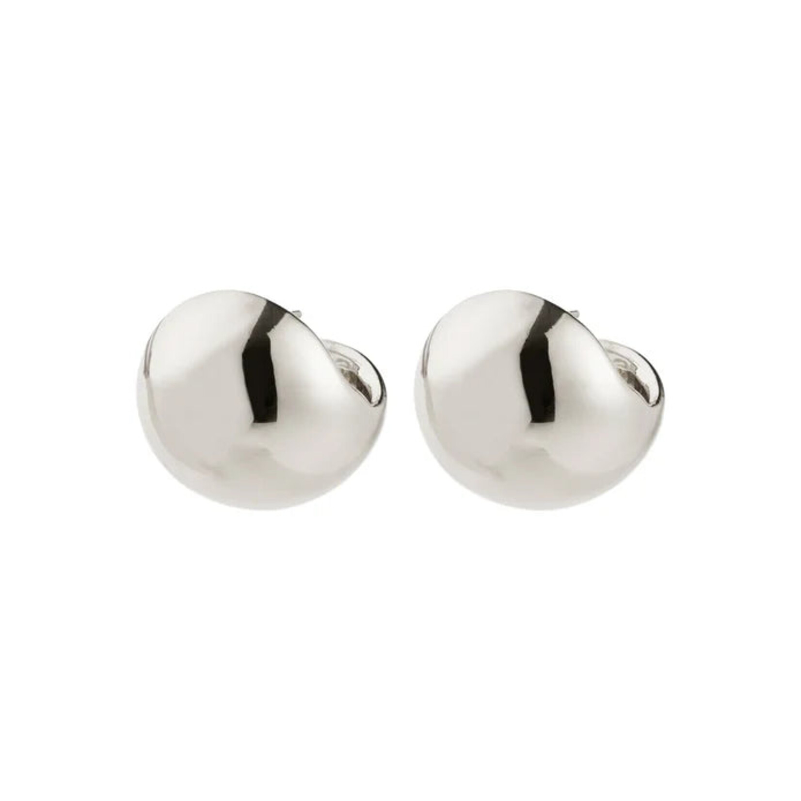 Pilgrim Jace Boucles D'oreilles Recyclé - Silver Plated