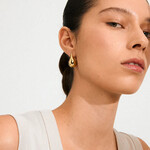 Pilgrim Juniper Boucles D'oreilles Recyclé - Gold Plated