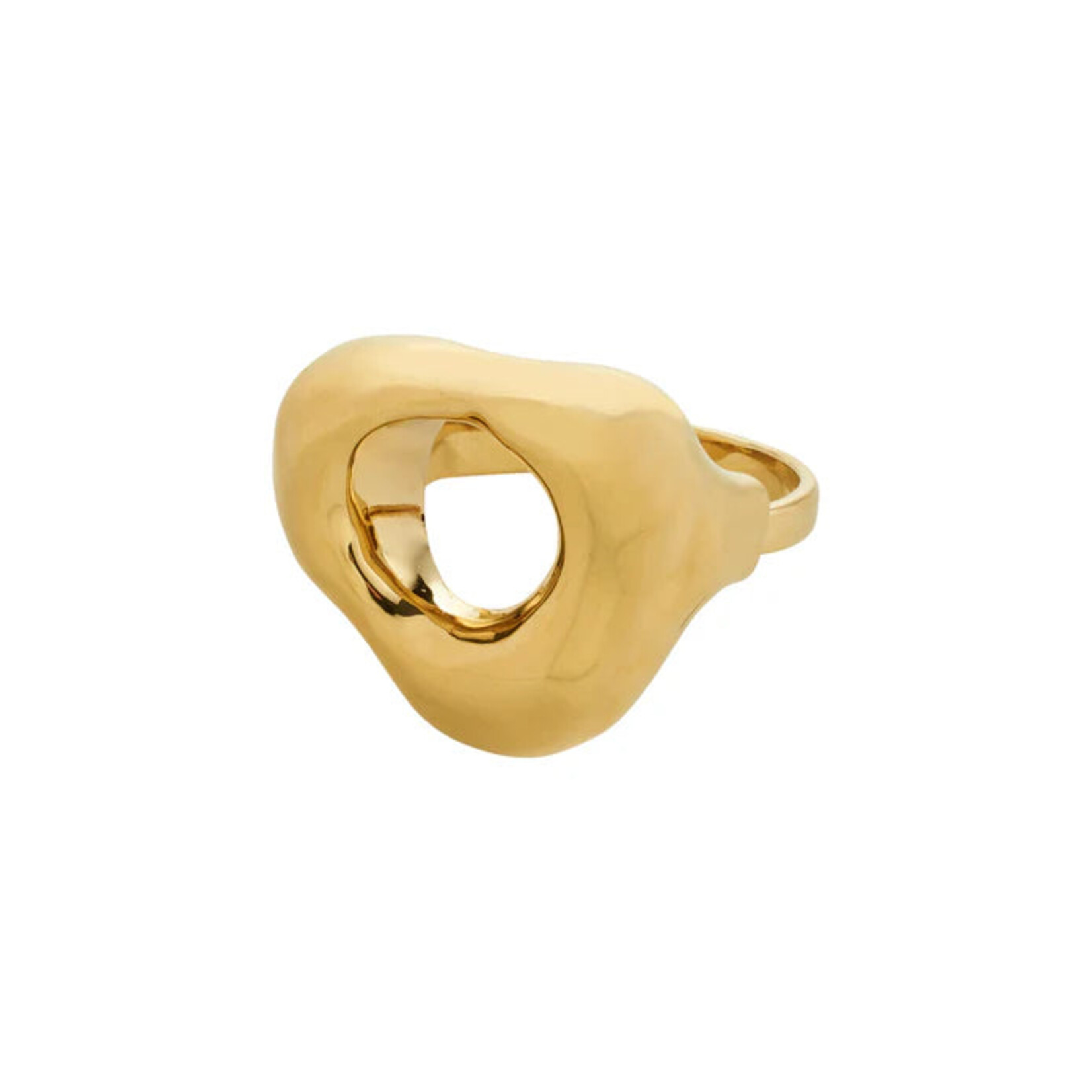 Pilgrim Free Bague Recyclé - Gold Plated