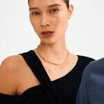 Pilgrim Collier Choker Recyclé - Gold Plated