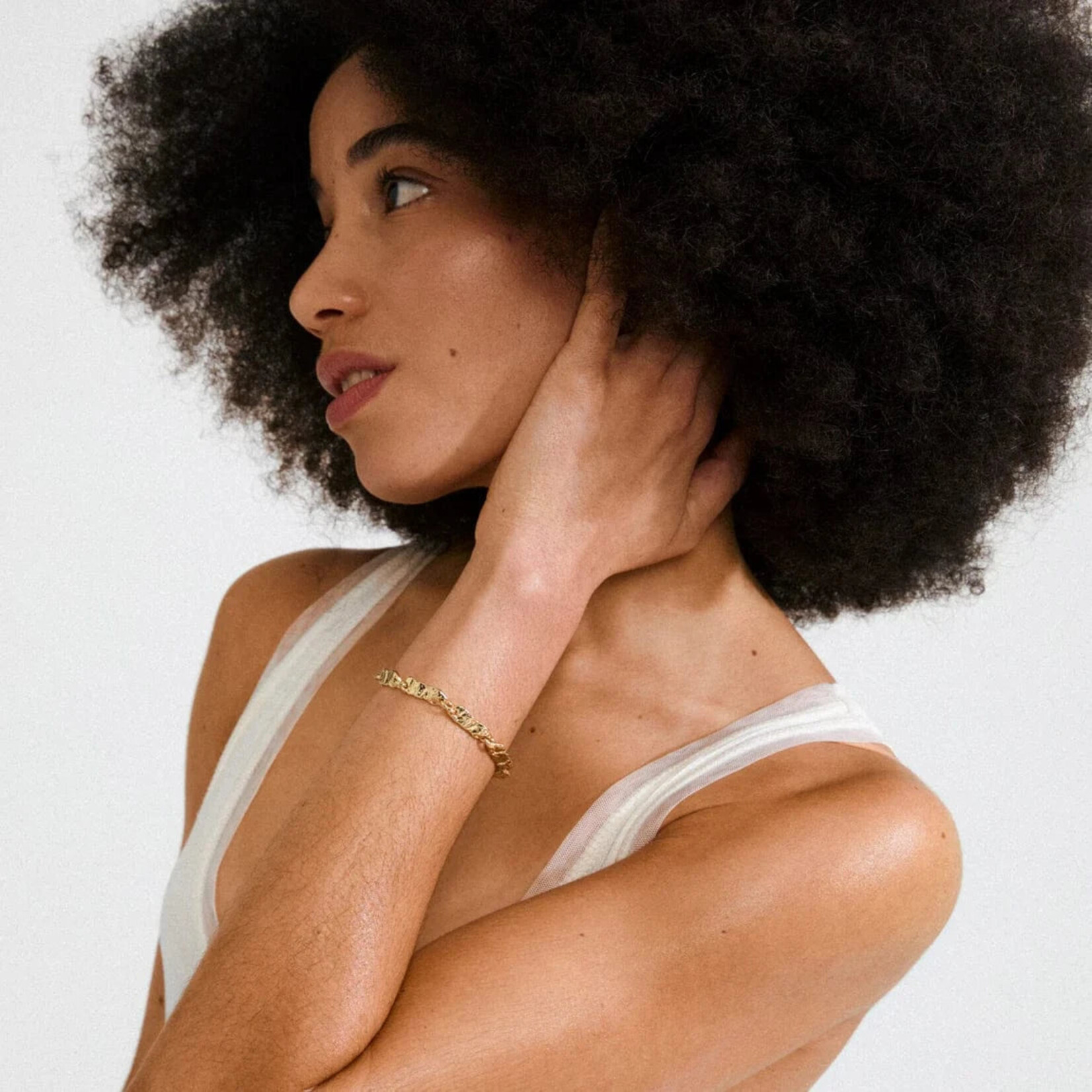 Pilgrim Instant Bracelet Recyclé - Gold Plated