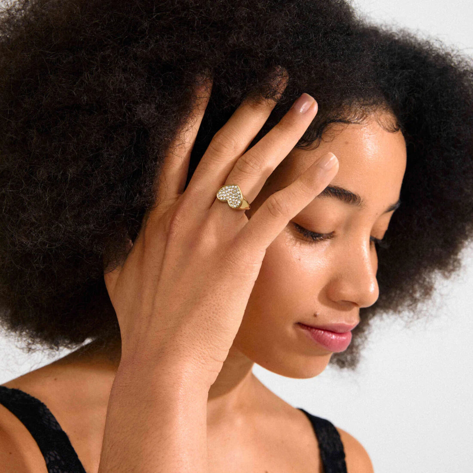 Pilgrim Emmett Bague Recyclé - Gold Plated