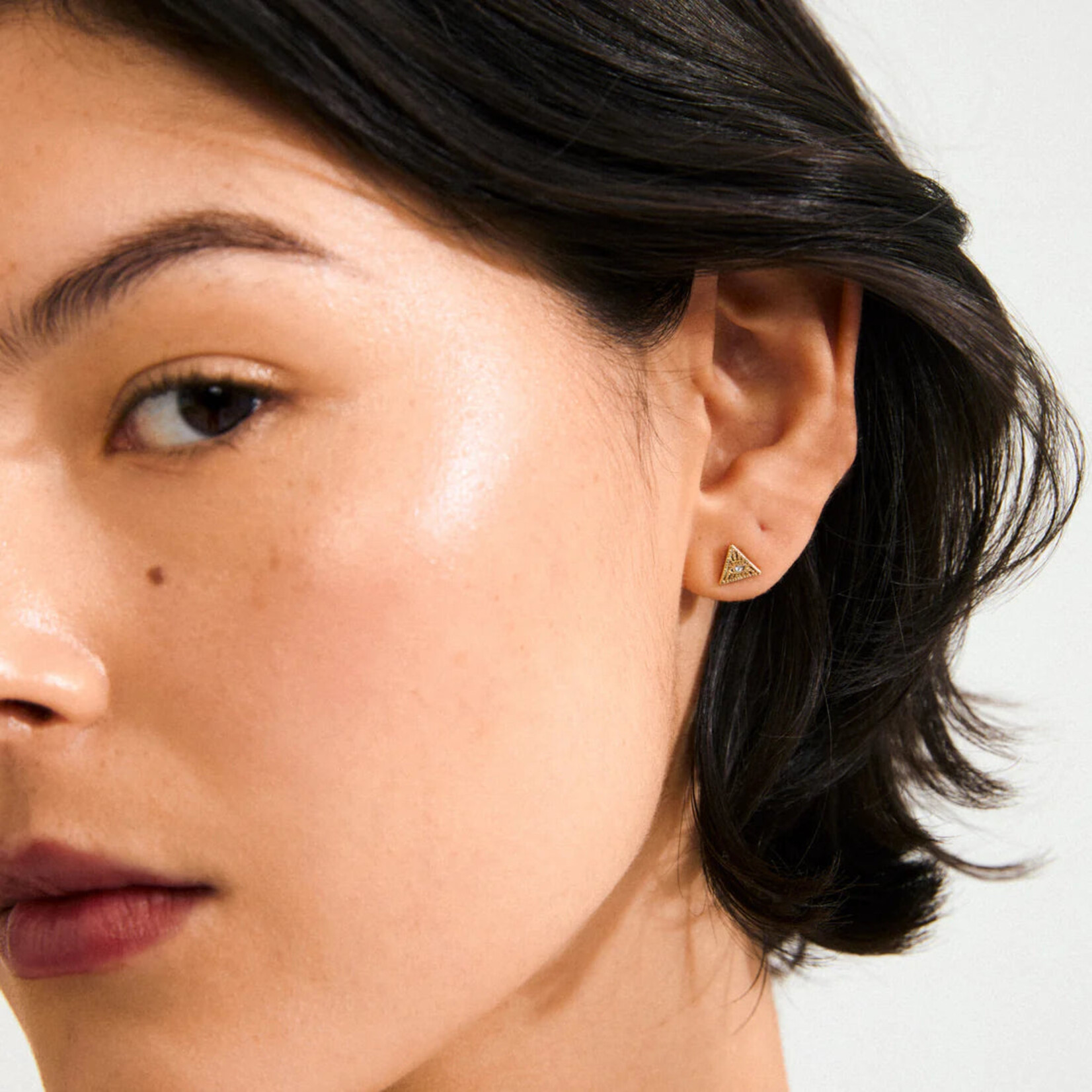 Pilgrim Rylee Boucles D'oreilles Recyclé - Gold Plated