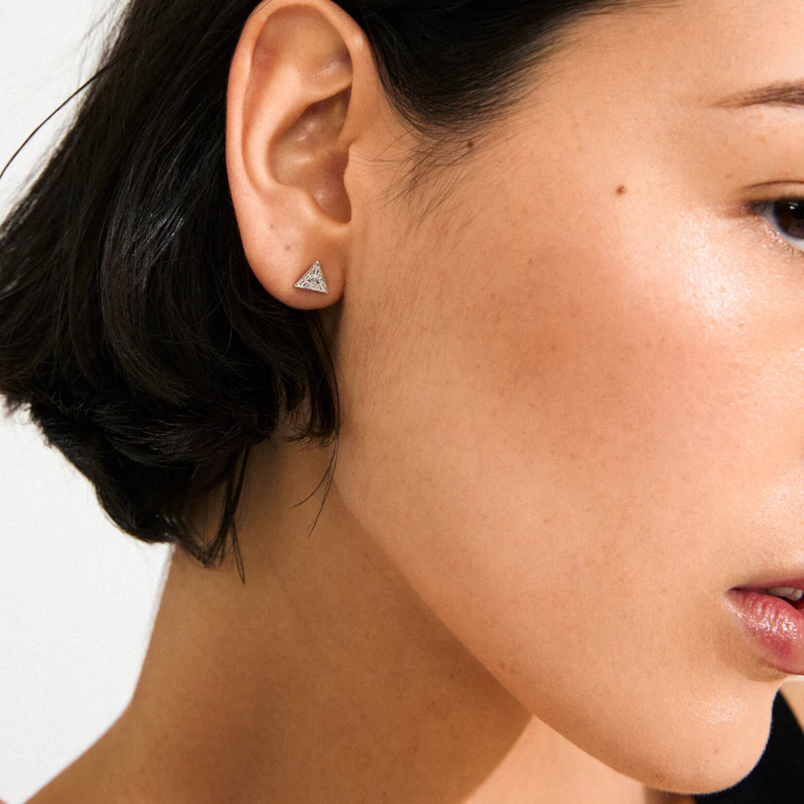 Pilgrim Rylee Boucles D'oreilles Recyclé - Silver Plated